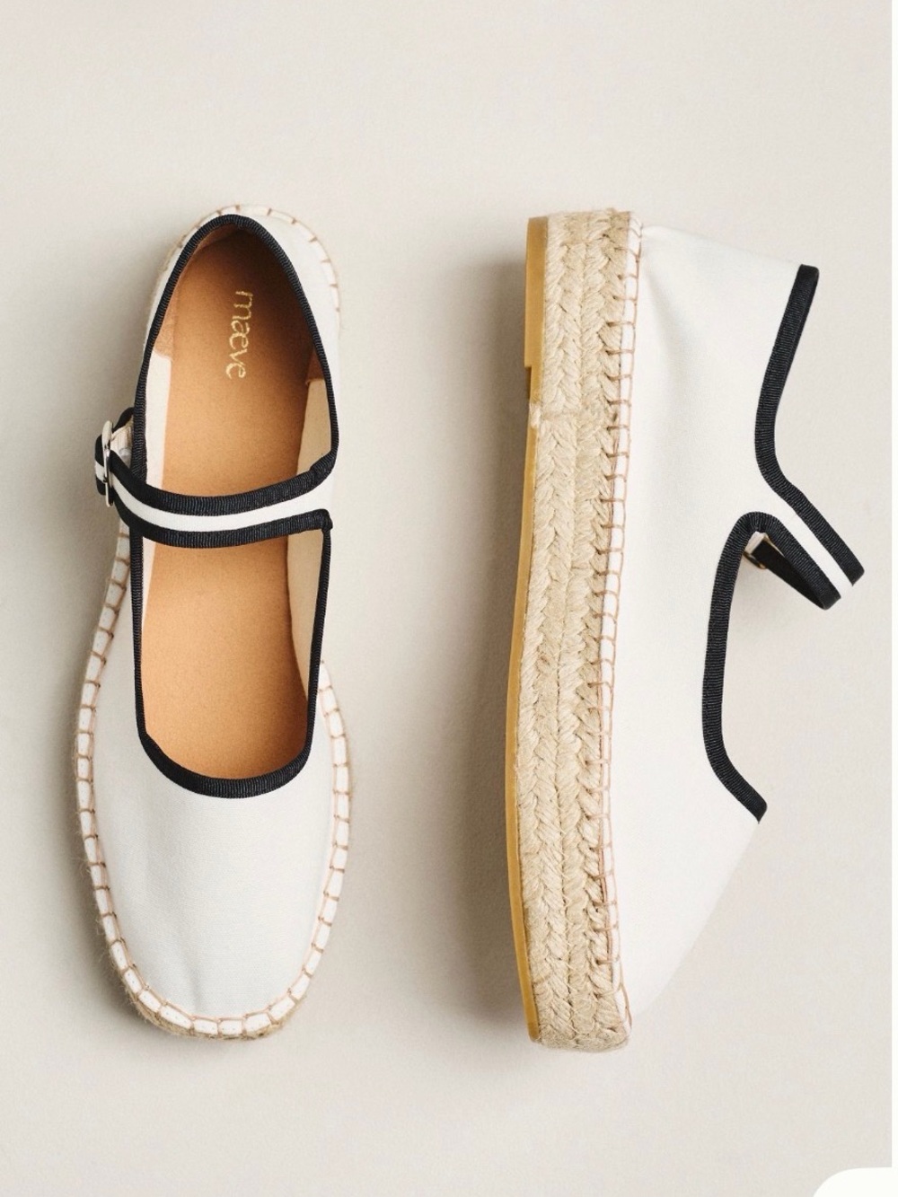 Maeve Mary jane espadrilles - NWOT
